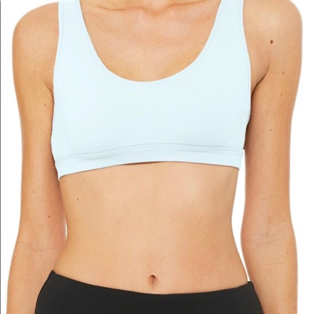 Alo Yoga Ambient Bra in ‘Marine’